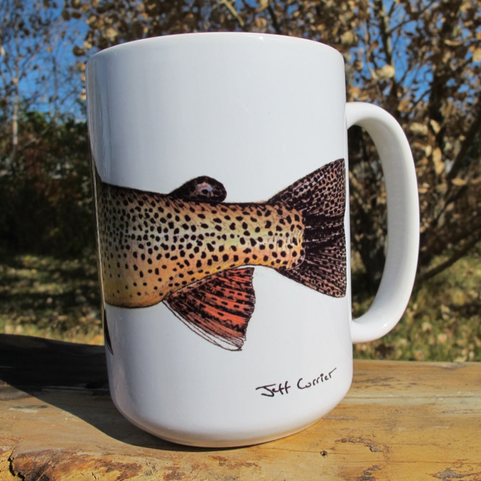 Apache Trout | Coffee Mug | Jeff Currier - Image 2