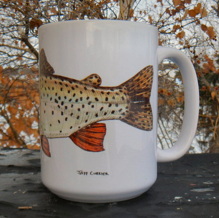Bonneville Cutthroat | Coffee Mug | Jeff Currier - Image 2