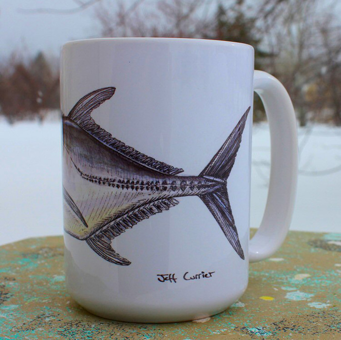 Giant Trevally | Coffee Mug | Jeff Currier - Image 2
