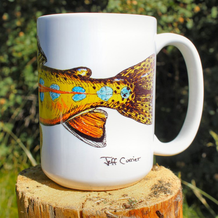 Golden Trout | Coffee Mug | Jeff Currier - Image 2