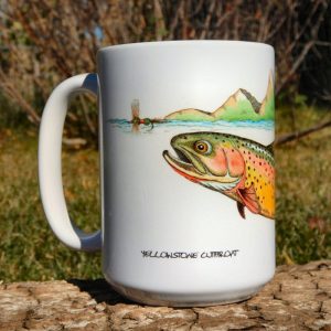 Swimming Cutthroat | Coffee Mug | Jeff Currier