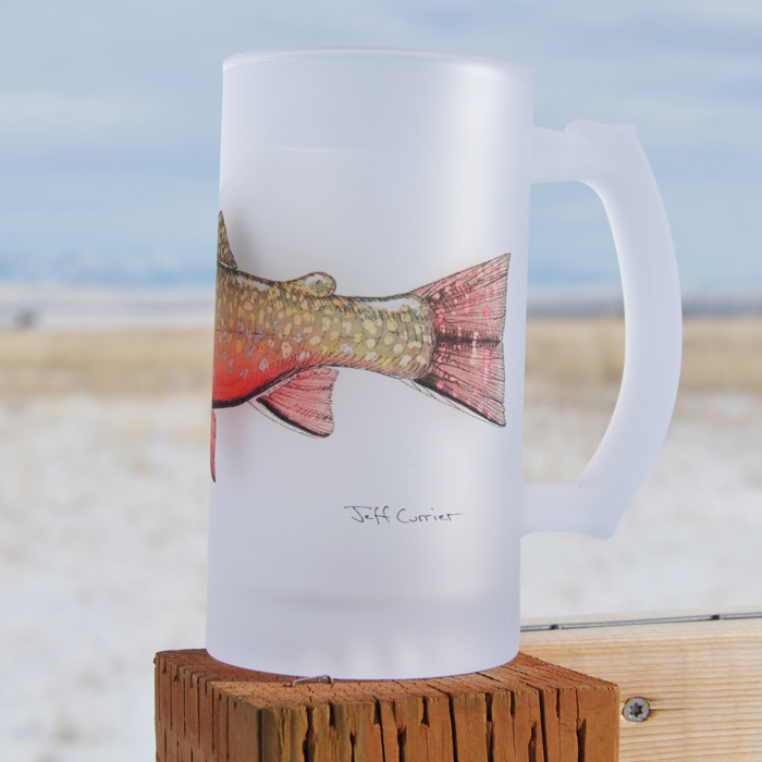 Brook Trout | Frosted Mug | Jeff Currier - Image 2