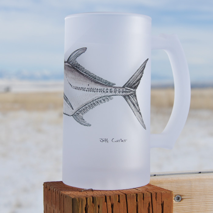 Giant Trevally | Frosted Mug | Jeff Currier - Image 2