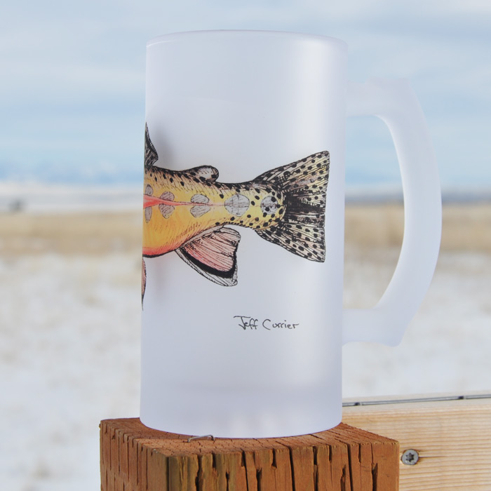 Golden Trout | Frosted Mug | Jeff Currier - Image 2
