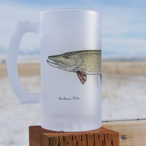 Northern Pike | Frosted Mug | Jeff Currier
