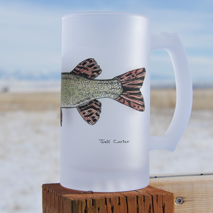 Northern Pike | Frosted Mug | Jeff Currier - Image 2