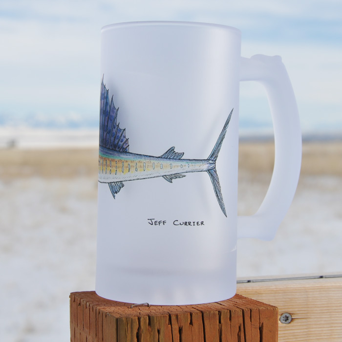Sailfish | Frosted Mug | Jeff Currier - Image 2