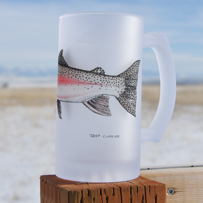 Steelhead | Frosted Mug | Jeff Currier - Image 2