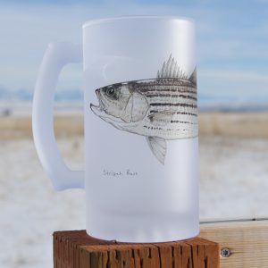 Striped Bass | Frosted Mug | Jeff Currier