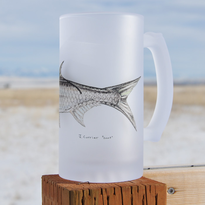 Tarpon | Frosted Mug | Jeff Currier - Image 2