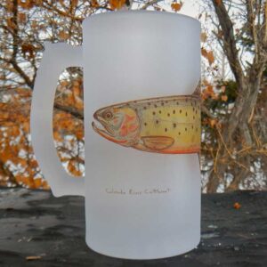 Colorado River Cutthroat Trout | Frosted Mug | Jeff Currier