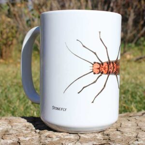Salmonfly Bottom | Coffee Mug | Jeff Currier