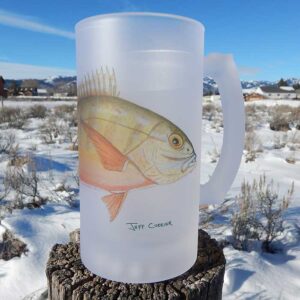 Mutton Snapper | Frosted Mug | Jeff Currier