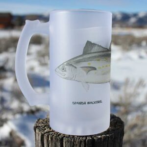 Spanish Mackerel | Frosted Mug | Jeff Currier