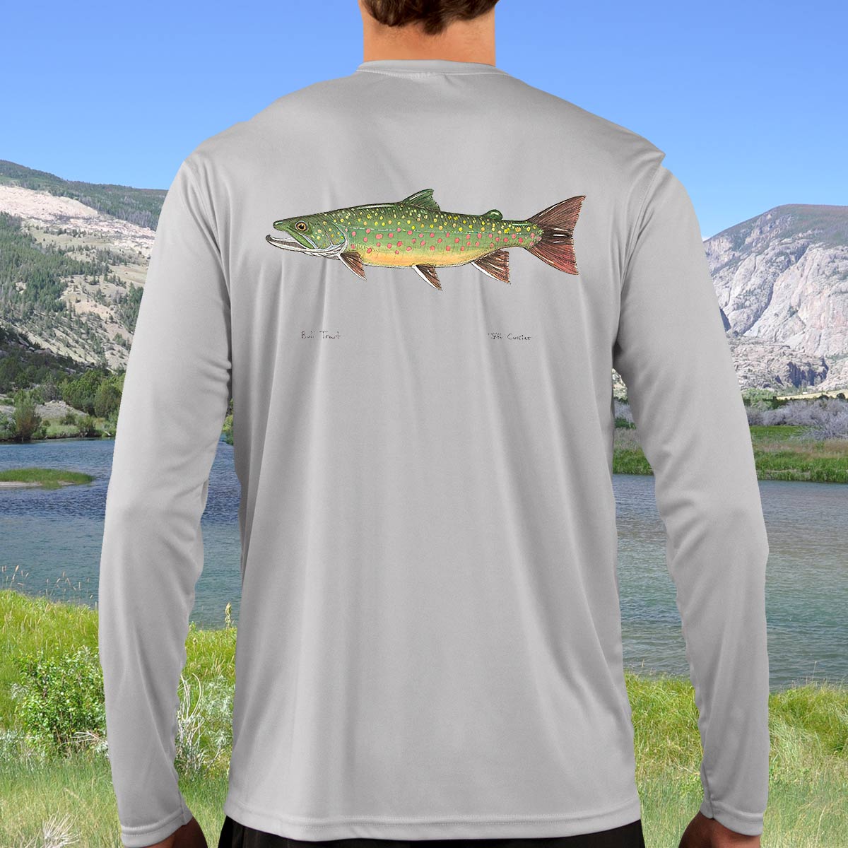Bull Trout | Solar Long Sleeve Shirt - Image 3
