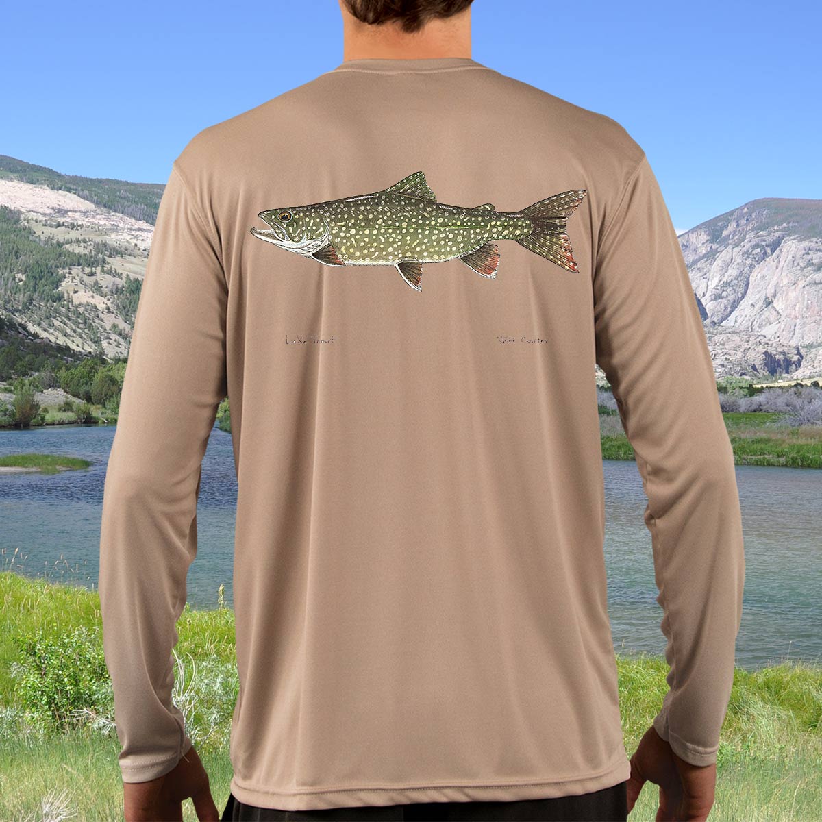 Lake Trout | Solar Long Sleeve Shirt - Image 5