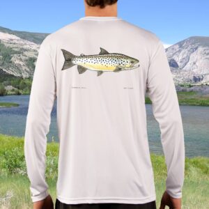 Landlocked Salmon | Solar Long Sleeve Shirt