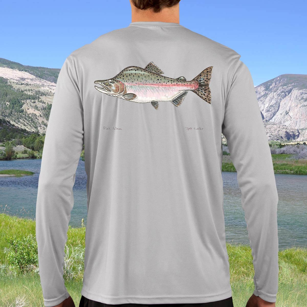 Pink Salmon | Solar Long Sleeve Shirt - Image 3
