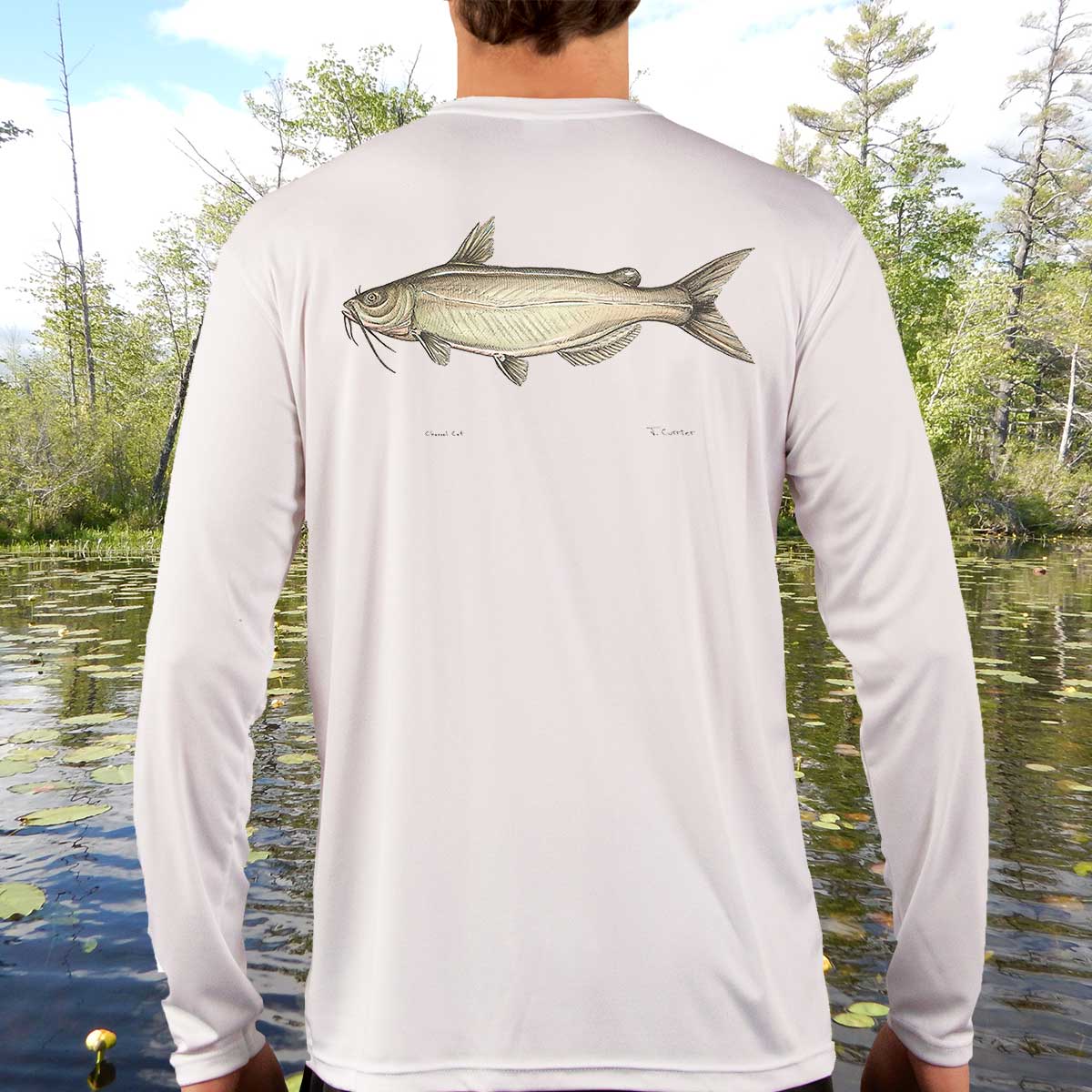 Channel Catfish | Solar Long Sleeve Shirt - Image 3