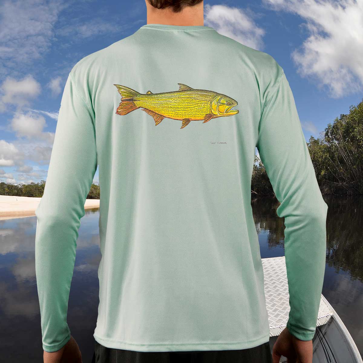 Golden Dorado | Solar Long Sleeve Shirt - Image 3
