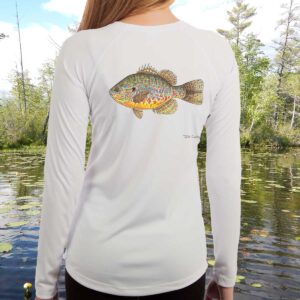 Pumpkinseed Sunfish | Ladies Solar Long Sleeve Shirt