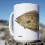 Halibut coffee mug