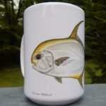 Yellow Permit coffee mug