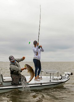 redfishing with Capt Scott Maculla