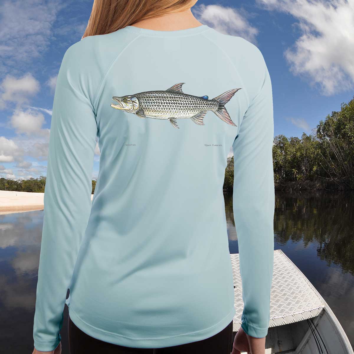 Tigerfish | Ladies Solar Long Sleeve Shirt - Image 3