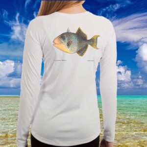 Yellowmargin Triggerfish | Ladies Solar Long Sleeve Shirt