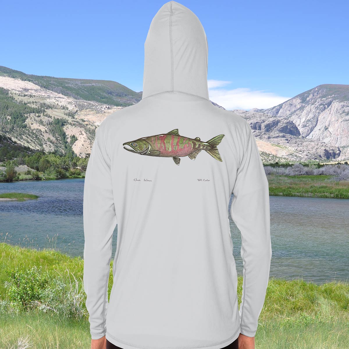 Chum Salmon | Solar Hoodie - Image 3