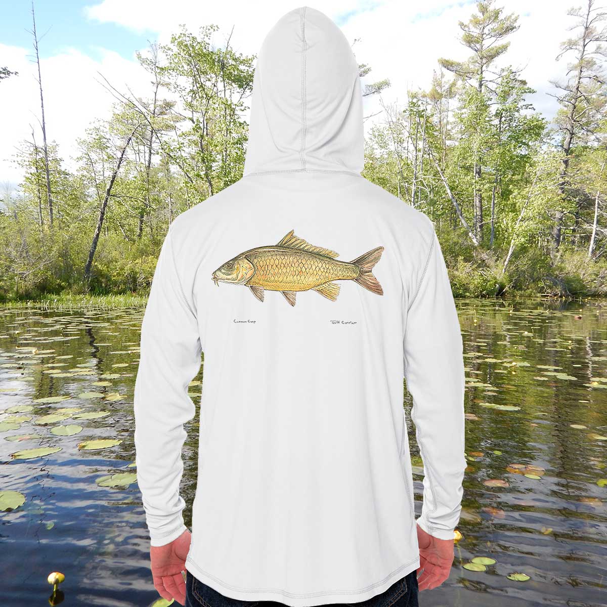 Common Carp | Solar Hoodie - Image 3