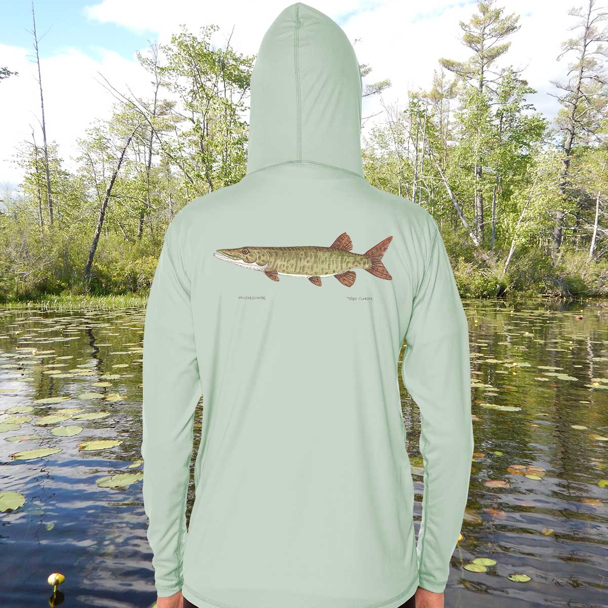 Muskellunge | Solar Hoodie - Image 5