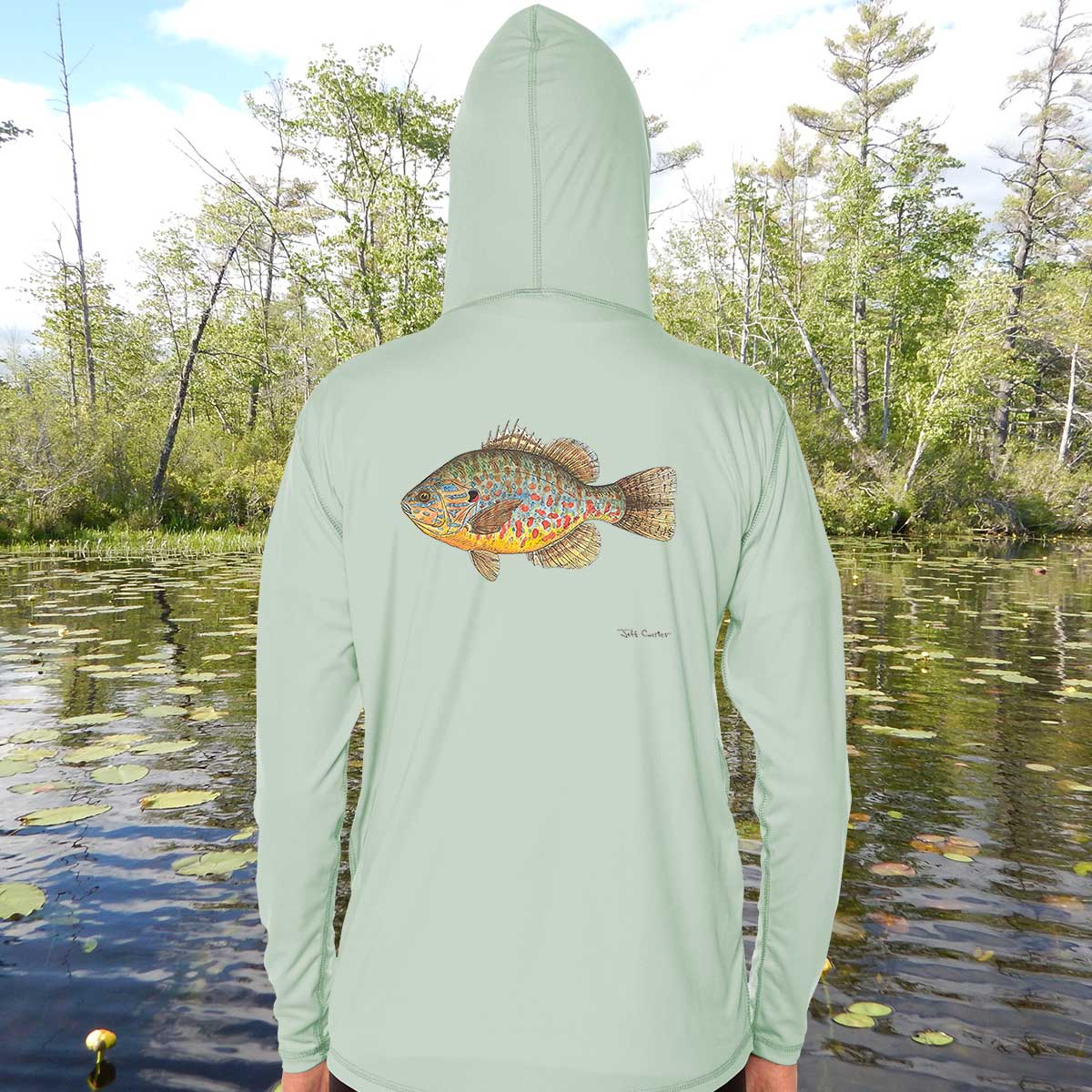 Pumpkinseed Sunfish | Solar Hoodie - Image 5