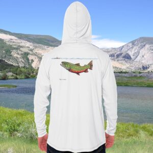 Swimming Brook Trout | Solar Hoodie