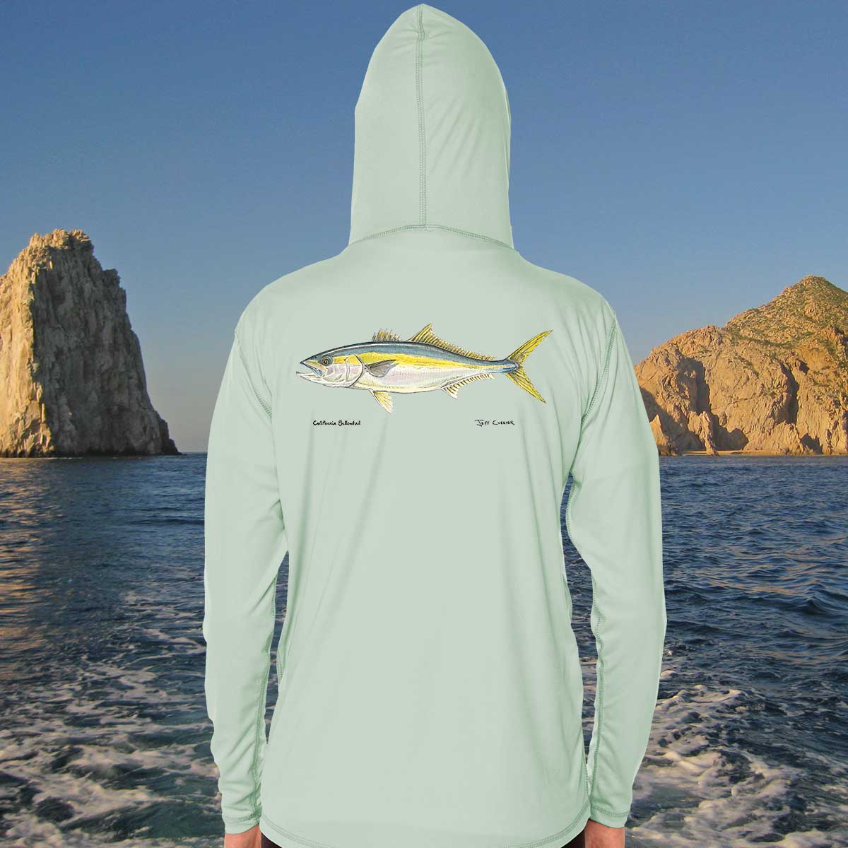 California Yellowtail | Solar Hoodie - Image 3