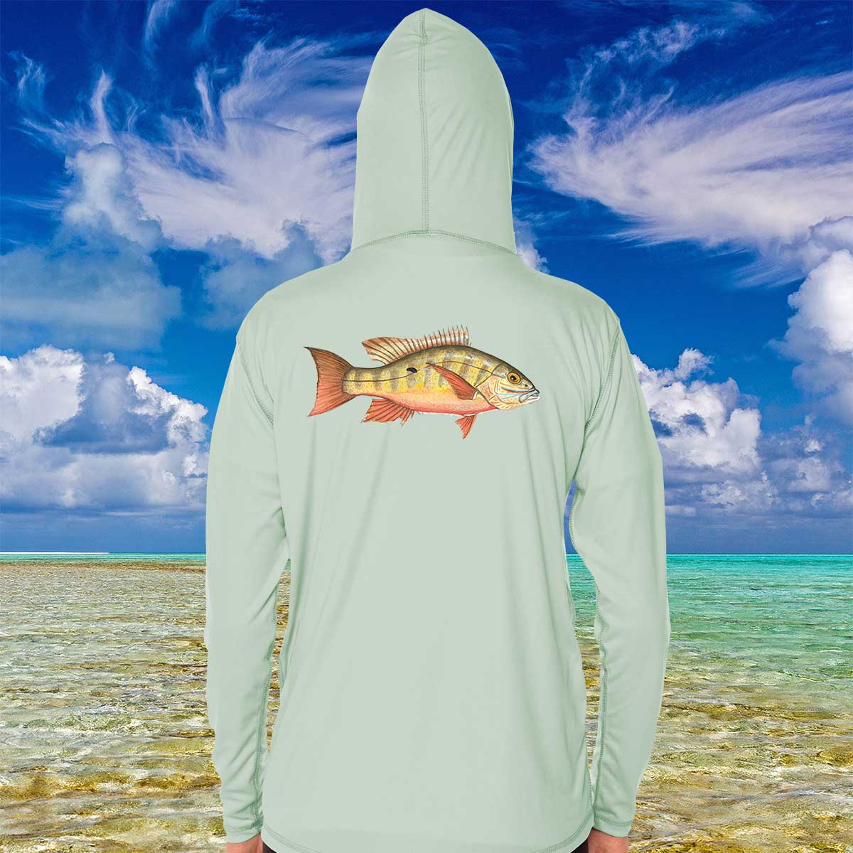 Mutton Snapper | Solar Hoodie - Image 3
