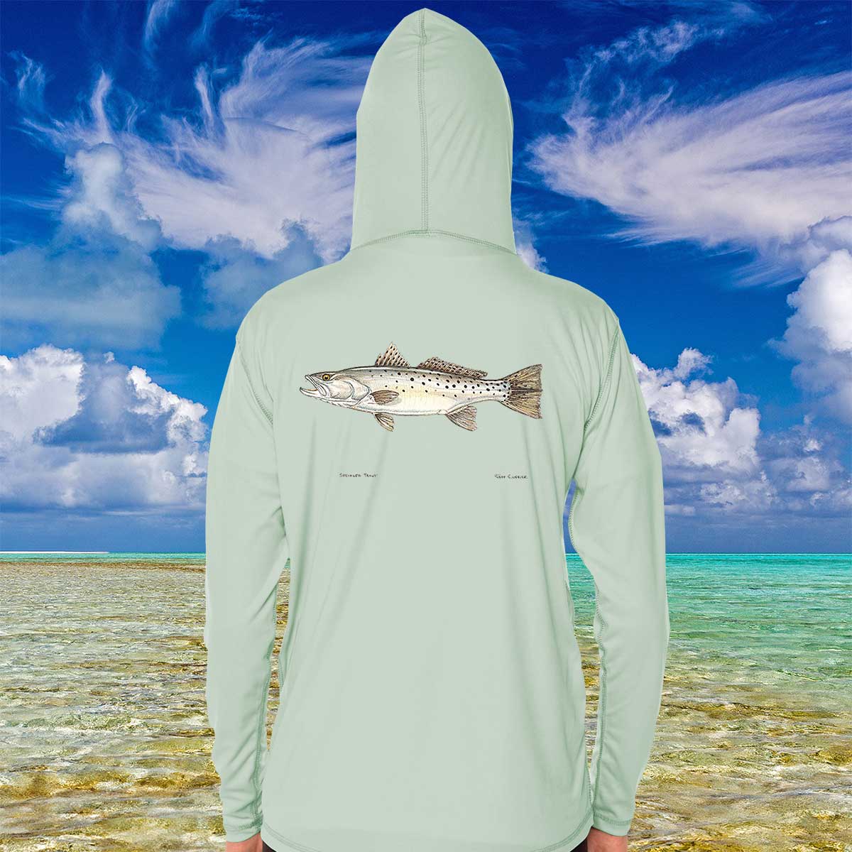 Speckled Trout | Solar Hoodie - Image 3