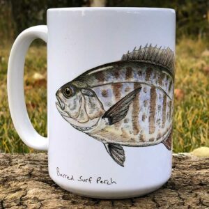 Barred Surf Perch | Coffee Mug | Jeff Currier