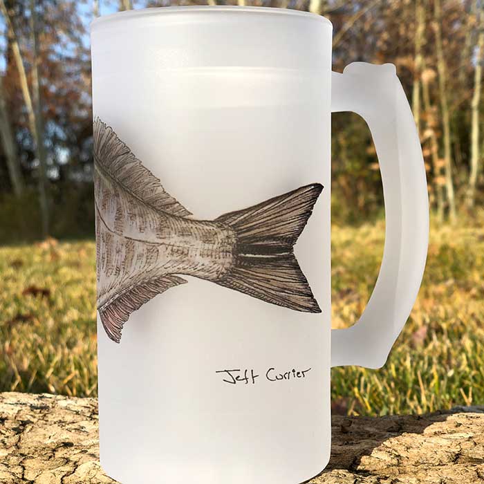 Barred Surf Perch | Frosted Mug | Jeff Currier - Image 2