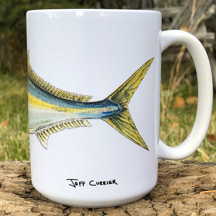 California Yellowtail | Coffee Mug | Jeff Currier - Image 2