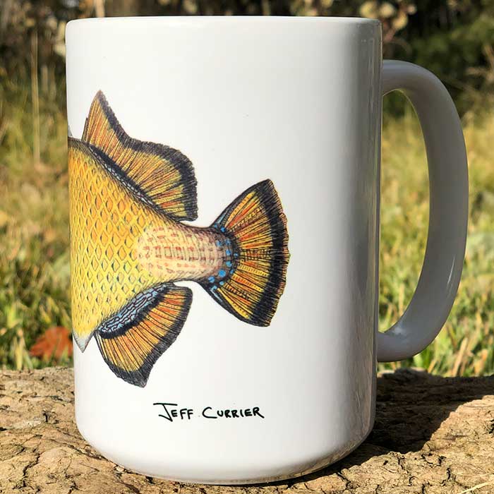 Mustache Triggerfish | Coffee Mug | Jeff Currier - Image 2