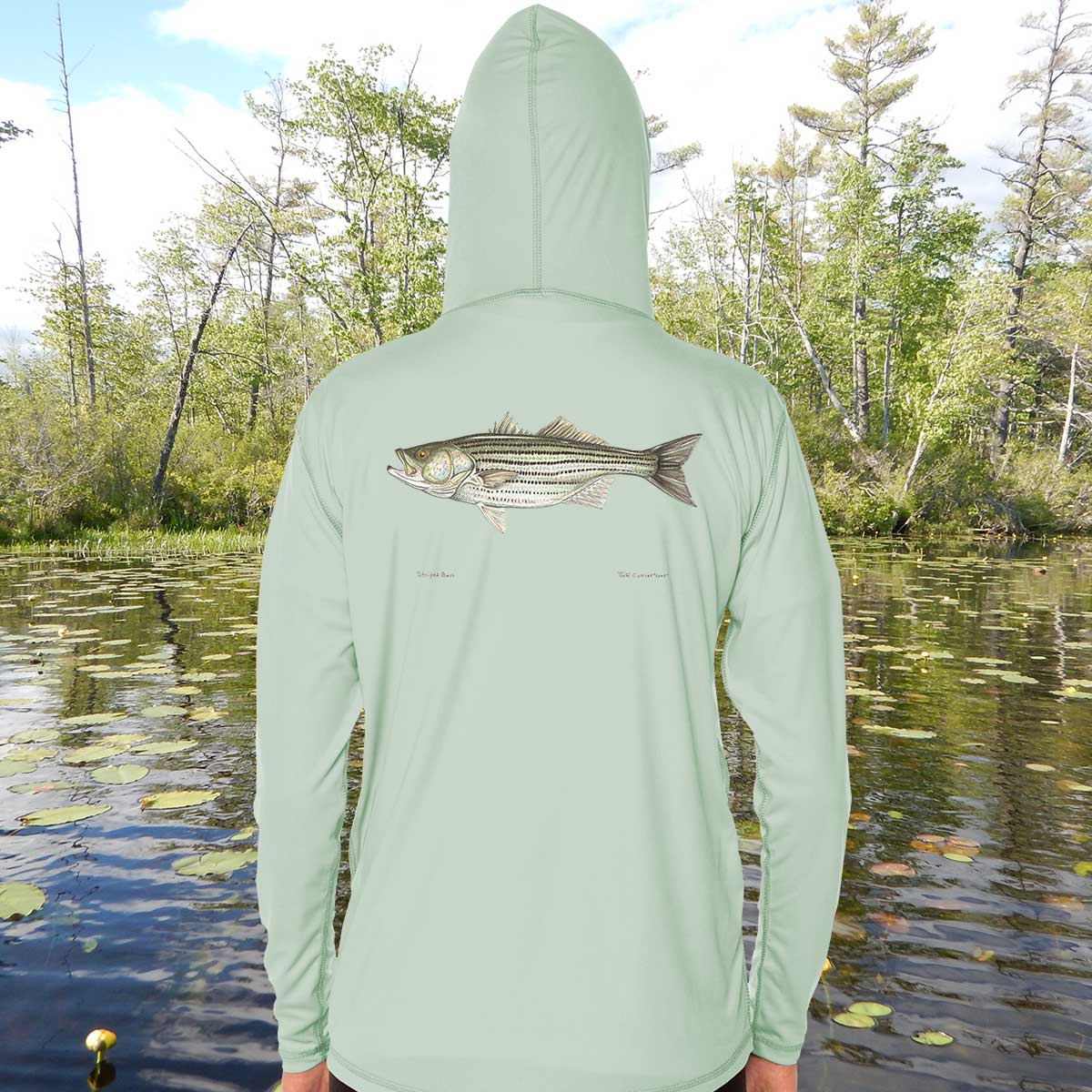 Striped Bass | Solar Hoodie - Image 5