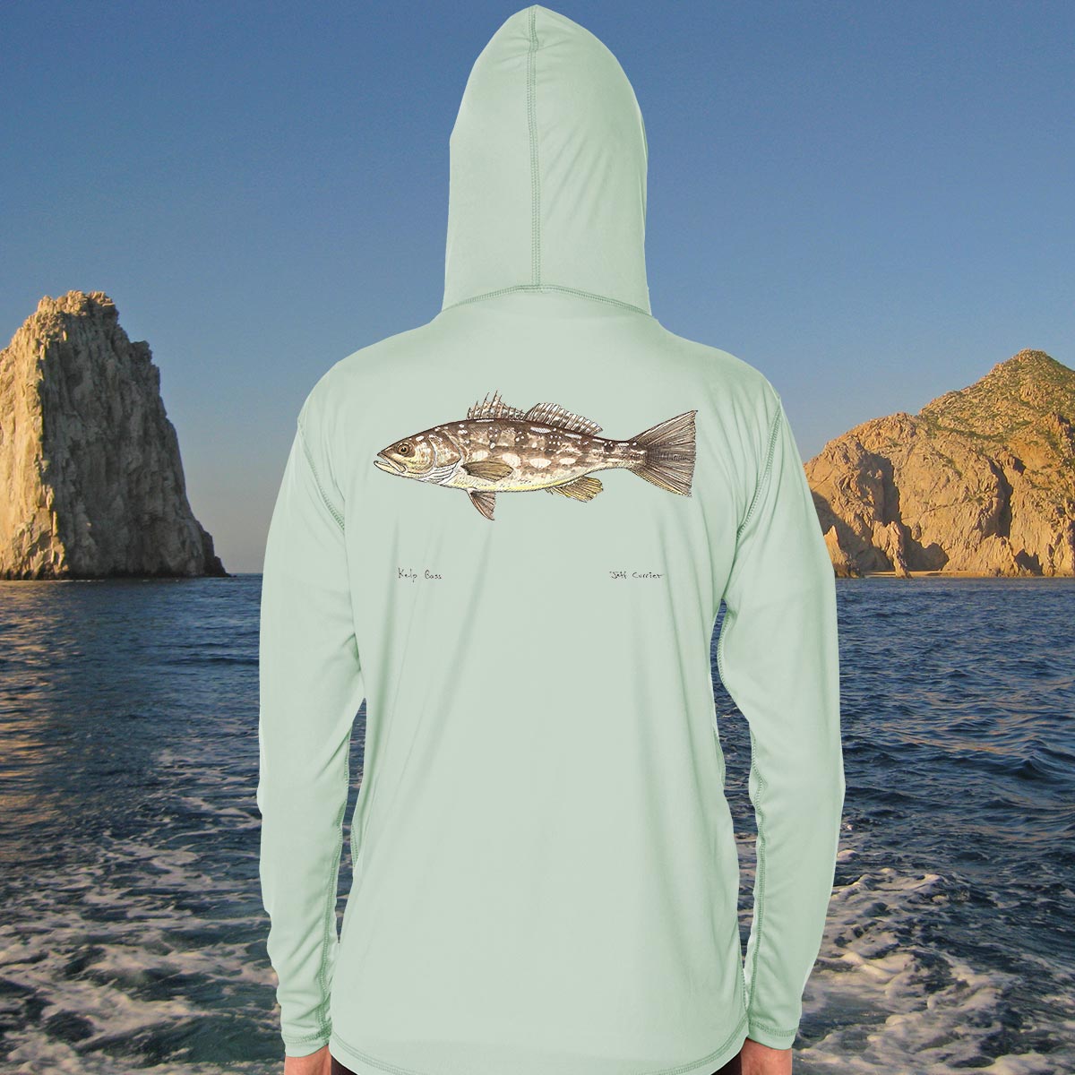 Calico Bass | Solar Hoodie - Image 3