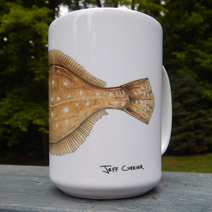 Flounder | Coffee Mug | Jeff Currier - Image 2