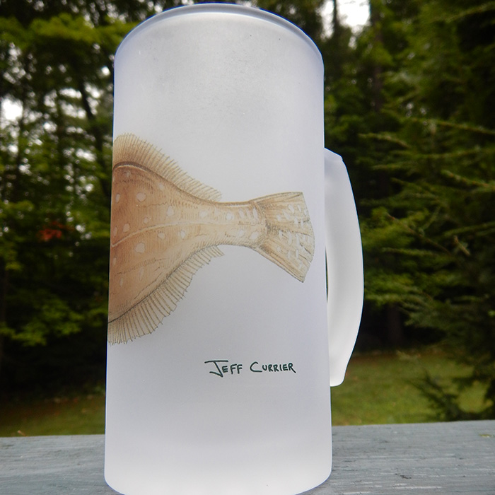 Flounder | Frosted Mug | Jeff Currier - Image 2