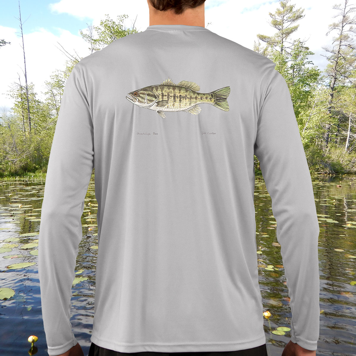 Guadalupe Bass | Solar Long Sleeve Shirt - Image 3