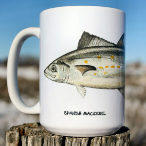 Spanish Mackerel | Coffee Mug | Jeff Currier