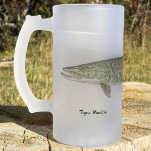 Tiger Muskie | Frosted Mug | Jeff Currier