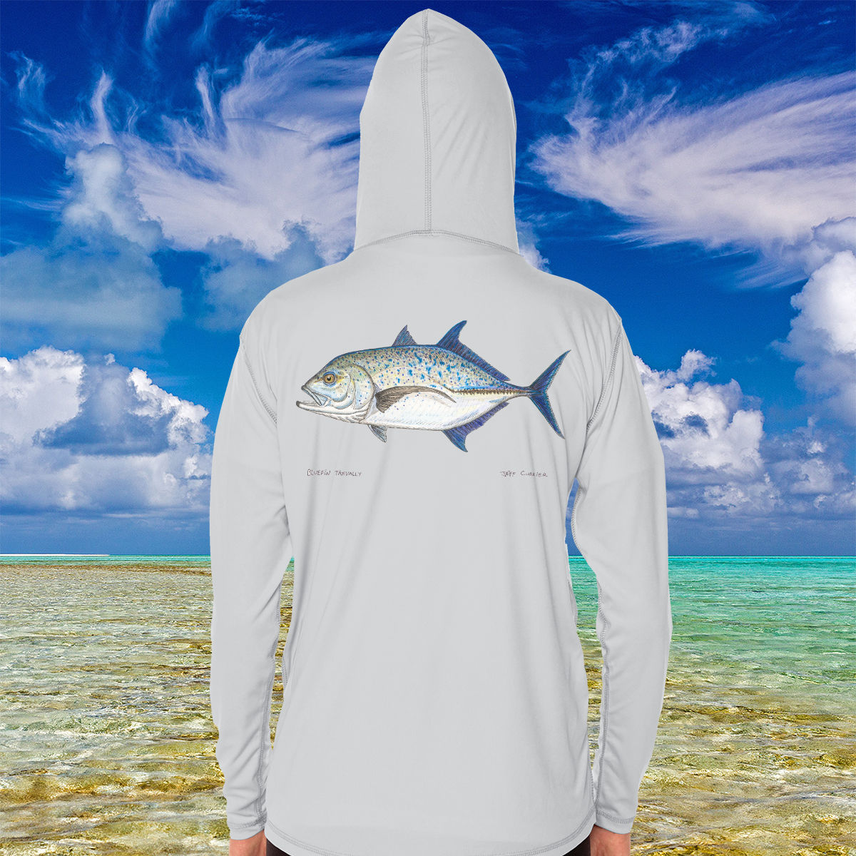Bluefin Trevally | Solar Hoodie - Image 5